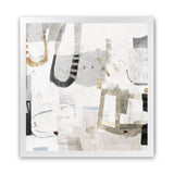 Shop Modern Rhythm (Square) Art Print-Abstract, Grey, PC, Square, View All-framed painted poster wall decor artwork