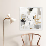 Shop New Connections (Square) Art Print-Abstract, Neutrals, PC, Square, View All-framed painted poster wall decor artwork