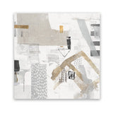Shop Puzzled (Square) Art Print-Abstract, Neutrals, PC, Square, View All-framed painted poster wall decor artwork