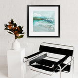 Shop Beneath The Surface (Square) Art Print-Abstract, Blue, PC, Square, View All-framed painted poster wall decor artwork