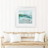 Shop Beneath The Surface (Square) Art Print-Abstract, Blue, PC, Square, View All-framed painted poster wall decor artwork