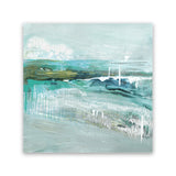 Shop Beneath The Surface (Square) Canvas Art Print-Abstract, Blue, PC, Square, View All-framed wall decor artwork