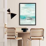 Shop Sky over Simcoe Canvas Art Print-Abstract, Blue, PC, Portrait, Rectangle, View All, White-framed wall decor artwork