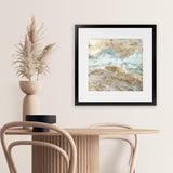 Shop Flume (Square) Art Print-Abstract, Brown, PC, Square, View All-framed painted poster wall decor artwork