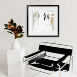 Shop Behind The Light I (Square) Art Print-Abstract, Neutrals, PC, Square, View All, White-framed painted poster wall decor artwork