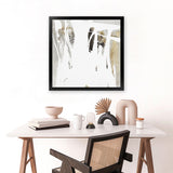 Shop Behind The Light I (Square) Art Print-Abstract, Neutrals, PC, Square, View All, White-framed painted poster wall decor artwork