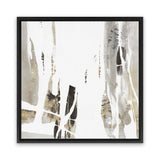 Shop Behind The Light II (Square) Canvas Art Print-Abstract, Grey, PC, Square, View All, White-framed wall decor artwork