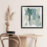 Shop Early Sunrise (Square) Art Print-Abstract, Blue, PC, Square, View All-framed painted poster wall decor artwork