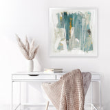 Shop Early Sunrise (Square) Art Print-Abstract, Blue, PC, Square, View All-framed painted poster wall decor artwork