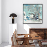 Shop Above the Mist (Square) Canvas Art Print-Abstract, Blue, PC, Square, View All-framed wall decor artwork