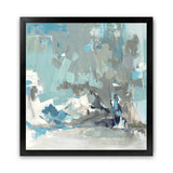 Shop Above the Mist (Square) Art Print-Abstract, Blue, PC, Square, View All-framed painted poster wall decor artwork