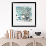 Shop Above the Mist (Square) Art Print-Abstract, Blue, PC, Square, View All-framed painted poster wall decor artwork