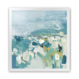 Shop Above The Sea (Square) Art Print-Abstract, Blue, PC, Square, View All-framed painted poster wall decor artwork