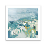 Shop Above The Sea (Square) Art Print-Abstract, Blue, PC, Square, View All-framed painted poster wall decor artwork