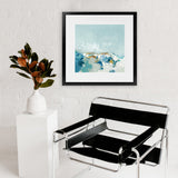 Shop Sea Pebbles (Square) Art Print-Abstract, Blue, PC, Square, View All-framed painted poster wall decor artwork