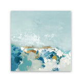 Shop Sea Pebbles (Square) Canvas Art Print-Abstract, Blue, PC, Square, View All-framed wall decor artwork