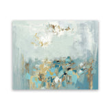 Shop Nu Bleu Art Print-Abstract, Blue, Grey, Horizontal, PC, Rectangle, View All-framed painted poster wall decor artwork