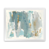 Shop Blue Glaze Art Print-Abstract, Blue, Horizontal, Landscape, PC, Rectangle, View All-framed painted poster wall decor artwork