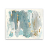 Shop Blue Glaze Art Print-Abstract, Blue, Horizontal, Landscape, PC, Rectangle, View All-framed painted poster wall decor artwork