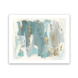 Shop Blue Glaze Art Print-Abstract, Blue, Horizontal, Landscape, PC, Rectangle, View All-framed painted poster wall decor artwork