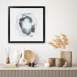 Shop Enchanted I (Square) Art Print-Abstract, Blue, PC, Square, View All, White-framed painted poster wall decor artwork