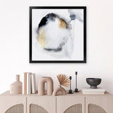 Shop Enchanted II (Square) Art Print-Abstract, Black, PC, Square, View All, White-framed painted poster wall decor artwork