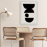 Shop Framed Movement Canvas Art Print-Abstract, Black, PC, Portrait, Rectangle, View All-framed wall decor artwork