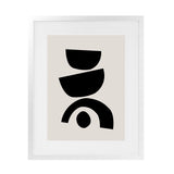 Shop Arched Together Art Print-Abstract, Black, PC, Portrait, Rectangle, View All-framed painted poster wall decor artwork