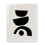 Shop Arched Together Art Print-Abstract, Black, PC, Portrait, Rectangle, View All-framed painted poster wall decor artwork