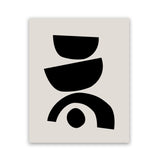 Shop Arched Together Art Print-Abstract, Black, PC, Portrait, Rectangle, View All-framed painted poster wall decor artwork