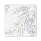 Shop Faded Leaves II (Square) Art Print-Abstract, Grey, PC, Square, View All, White-framed painted poster wall decor artwork