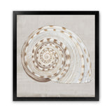 Shop Neutral Shells I (Square) Art Print-Abstract, Neutrals, PC, Square, View All-framed painted poster wall decor artwork