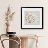 Shop Neutral Shells I (Square) Art Print-Abstract, Neutrals, PC, Square, View All-framed painted poster wall decor artwork