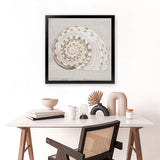 Shop Neutral Shells I (Square) Art Print-Abstract, Neutrals, PC, Square, View All-framed painted poster wall decor artwork
