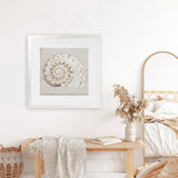Shop Neutral Shells I (Square) Art Print-Abstract, Neutrals, PC, Square, View All-framed painted poster wall decor artwork