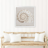 Shop Neutral Shells I (Square) Art Print-Abstract, Neutrals, PC, Square, View All-framed painted poster wall decor artwork