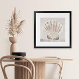 Shop Neutral Shells II (Square) Art Print-Abstract, Neutrals, PC, Square, View All-framed painted poster wall decor artwork