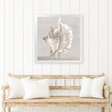 Shop Neutral Shells III (Square) Art Print-Abstract, Neutrals, PC, Square, View All-framed painted poster wall decor artwork