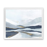 Shop Far Away Land I Art Print-Abstract, Blue, Horizontal, PC, Rectangle, View All-framed painted poster wall decor artwork