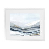 Shop Far Away Land II Art Print-Abstract, Blue, Horizontal, PC, Rectangle, View All-framed painted poster wall decor artwork