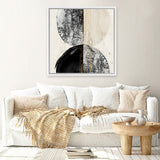 Shop New Balance I (Square) Canvas Art Print-Abstract, Black, PC, Square, View All-framed wall decor artwork