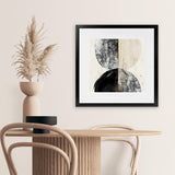 Shop New Balance I (Square) Art Print-Abstract, Black, PC, Square, View All-framed painted poster wall decor artwork