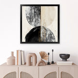 Shop New Balance I (Square) Art Print-Abstract, Black, PC, Square, View All-framed painted poster wall decor artwork