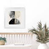 Shop New Balance I (Square) Art Print-Abstract, Black, PC, Square, View All-framed painted poster wall decor artwork