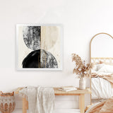 Shop New Balance I (Square) Art Print-Abstract, Black, PC, Square, View All-framed painted poster wall decor artwork