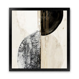 Shop New Balance II (Square) Art Print-Abstract, Black, Neutrals, PC, Square, View All-framed painted poster wall decor artwork