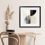 Shop New Balance II (Square) Art Print-Abstract, Black, Neutrals, PC, Square, View All-framed painted poster wall decor artwork