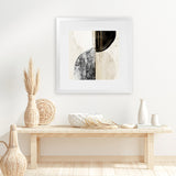 Shop New Balance II (Square) Art Print-Abstract, Black, Neutrals, PC, Square, View All-framed painted poster wall decor artwork