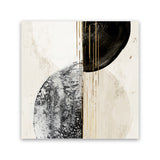 Shop New Balance II (Square) Canvas Art Print-Abstract, Black, Neutrals, PC, Square, View All-framed wall decor artwork