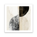 Shop New Balance II (Square) Art Print-Abstract, Black, Neutrals, PC, Square, View All-framed painted poster wall decor artwork